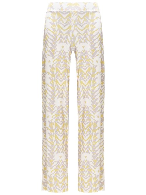 Multicolour stretch-design woman pants Patrizia Pepe | 2P1576J200YA11